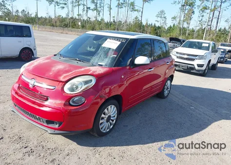 2014 Fiat 500L Easy z USA, uszkodzony, nr VIN ZFBCFABH7EZ001401